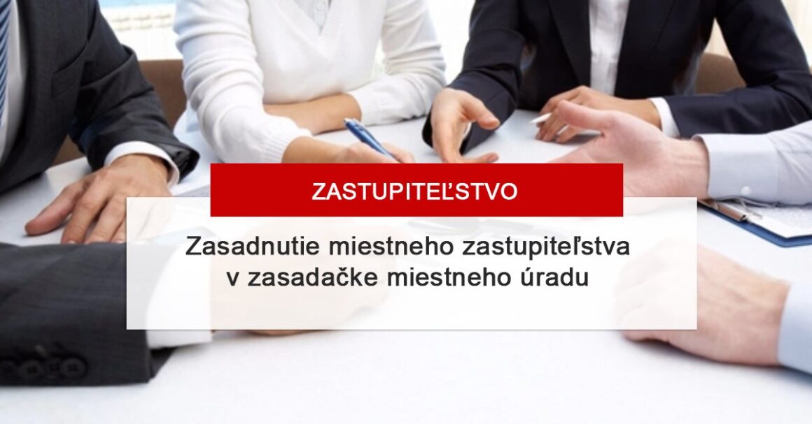 Pozvánka na zasadnutie miestneho zastupiteľstva 25.6.2024