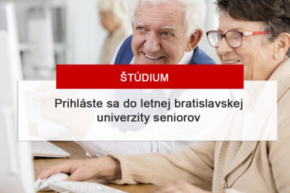 Letná bratislavská univerzita seniorov: Prihláste sa do 2.8.