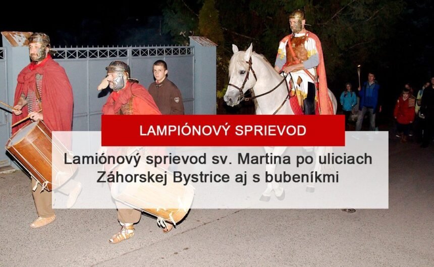 Pozvánka na lampiónový sprievod 11.11.